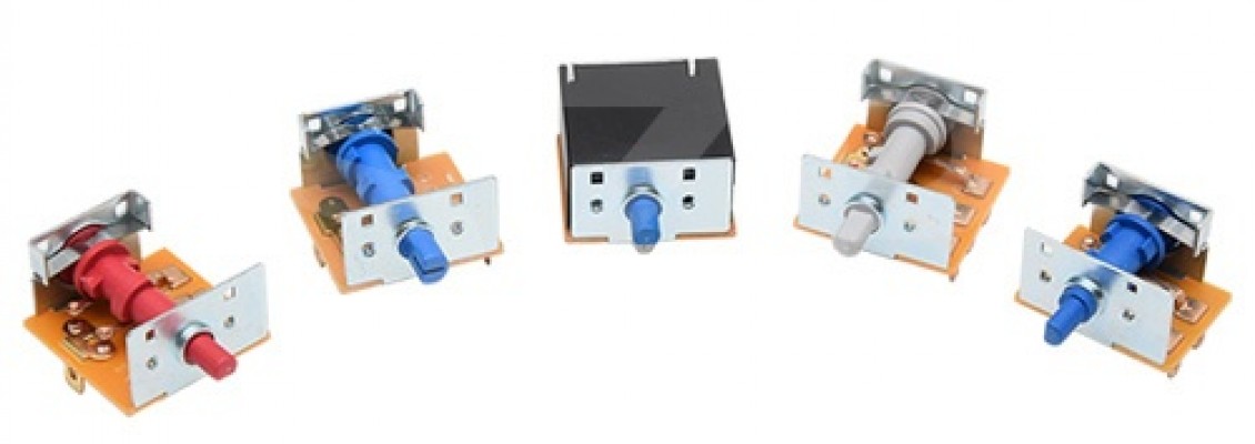 What are the types of speed regulating switches?